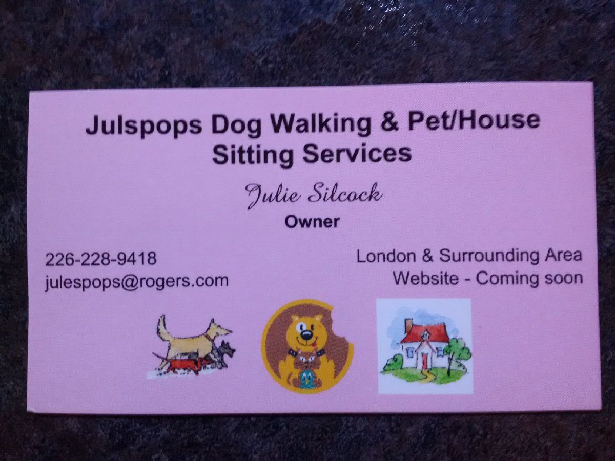 Dog Walking & Pet/House Sitting Services